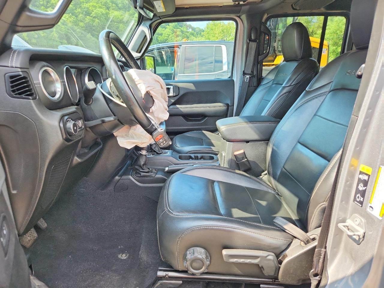 Salvage 2021 Jeep Wrangler Unlimited Sahara