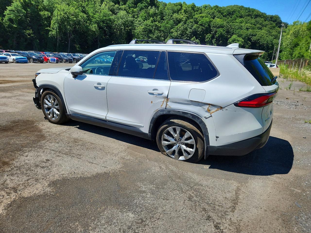 Salvage 2024 Toyota Grand Highlander Hybrid Limited
