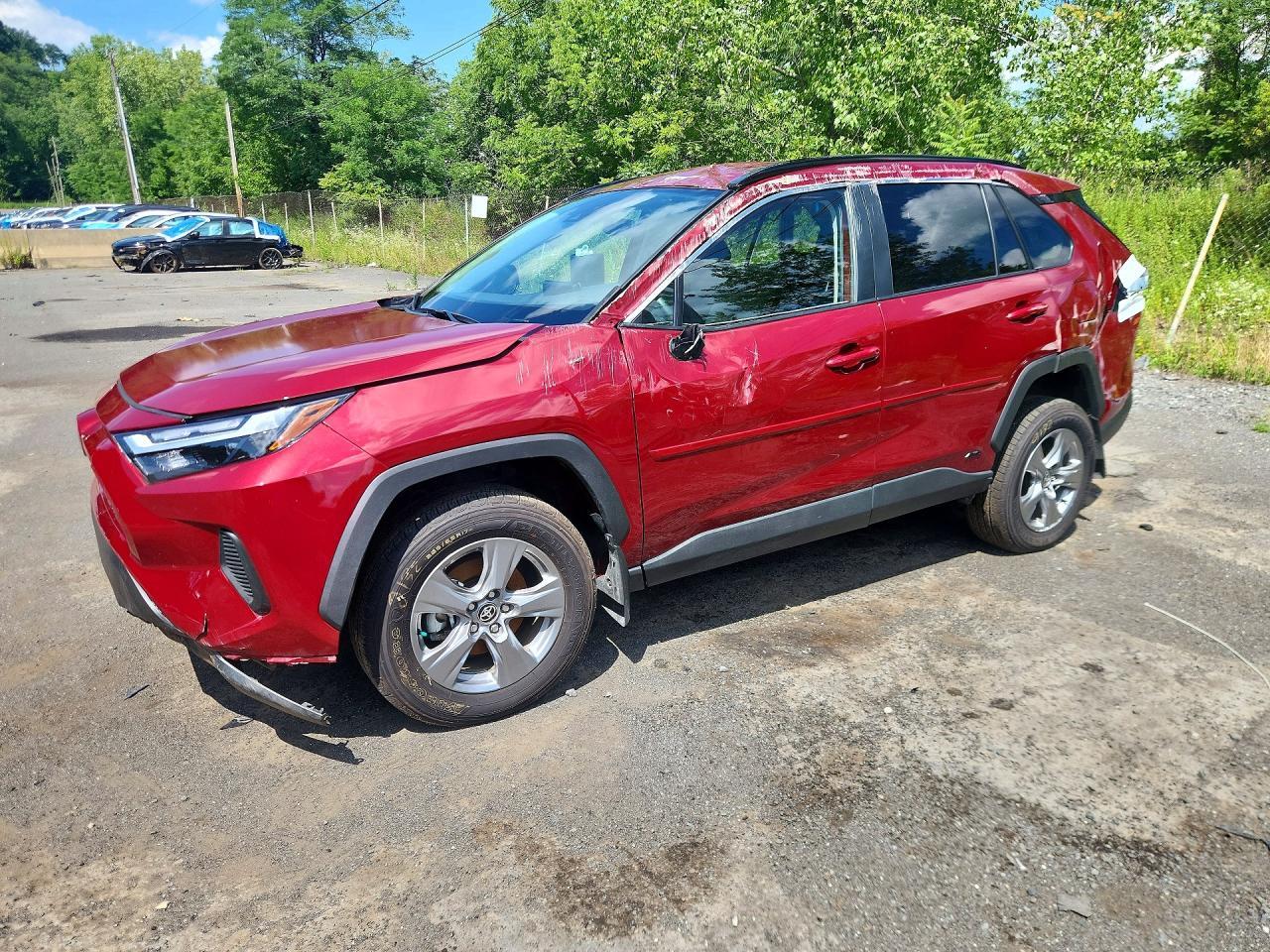 Salvage 2025 Toyota Rav4 Hybrid Xle
