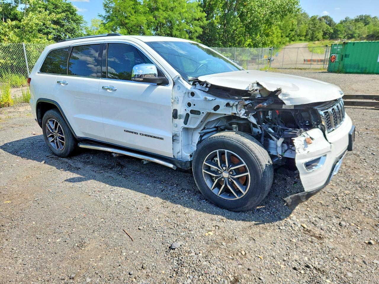 Salvage 2021 Jeep Grand Cherokee LIMITED