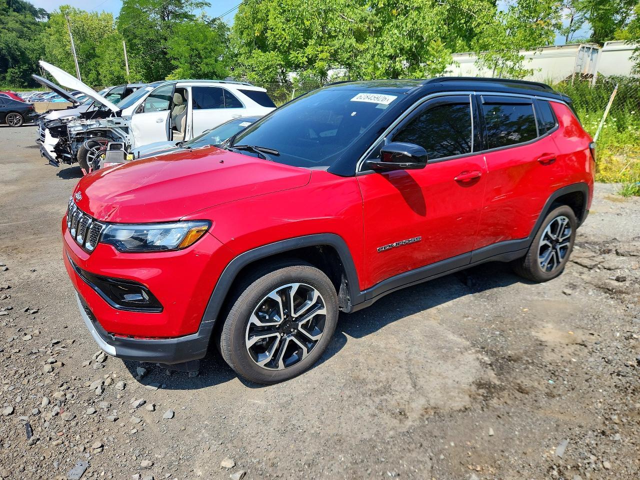Salvage 2024 Jeep Compass Limited
