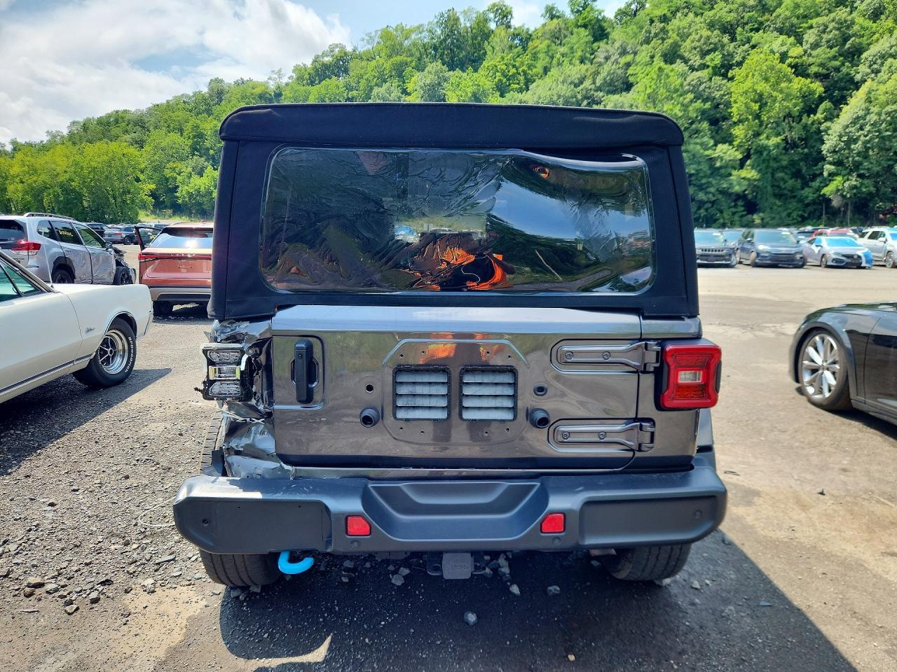 Salvage 2024 Jeep Wrangler Sahara 4xe