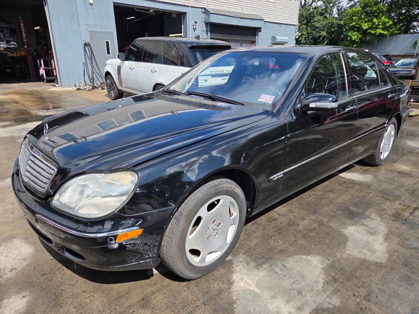 Salvage 2002 Mercedes-benz S600 