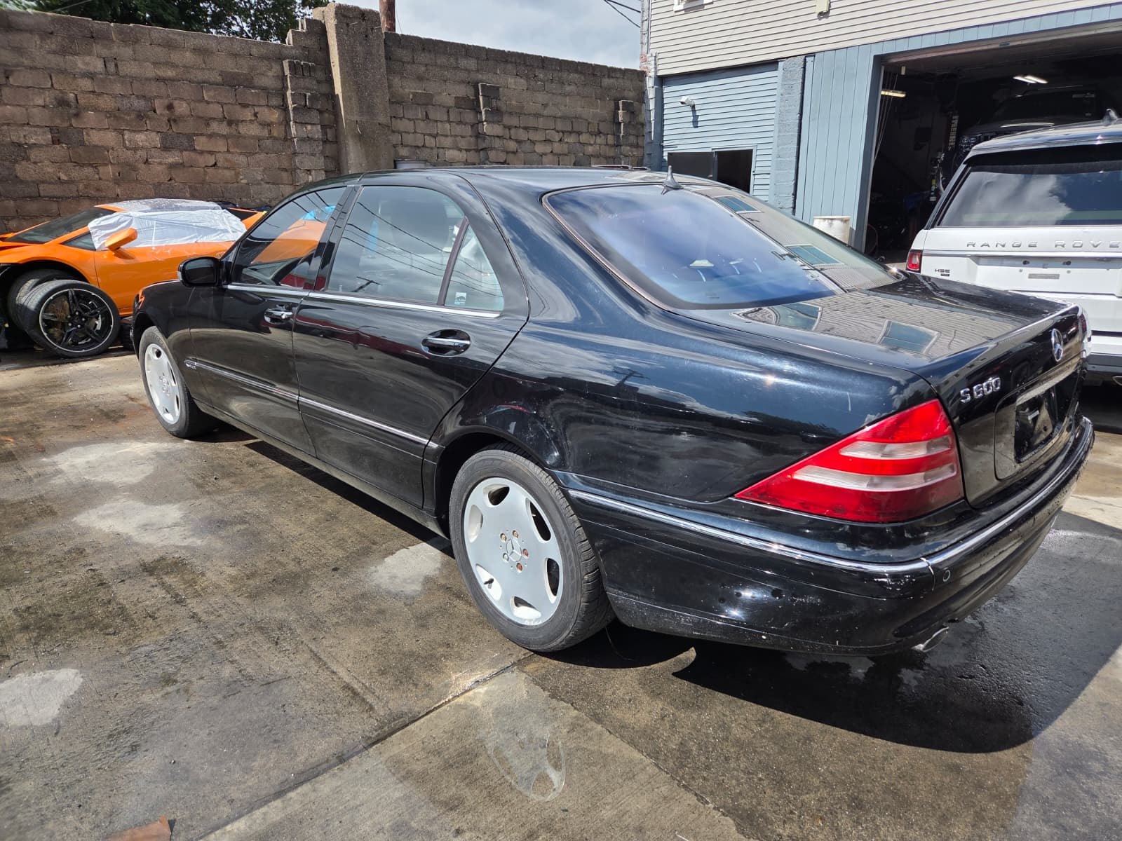 Salvage 2002 Mercedes-benz S600 