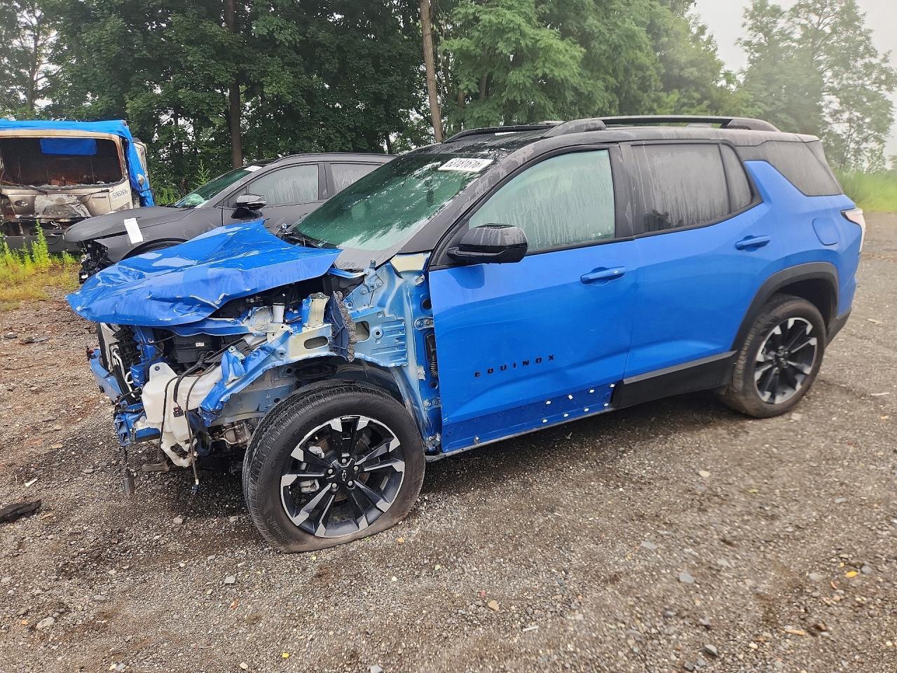 Salvage 2025 Chevrolet Equinox Rs