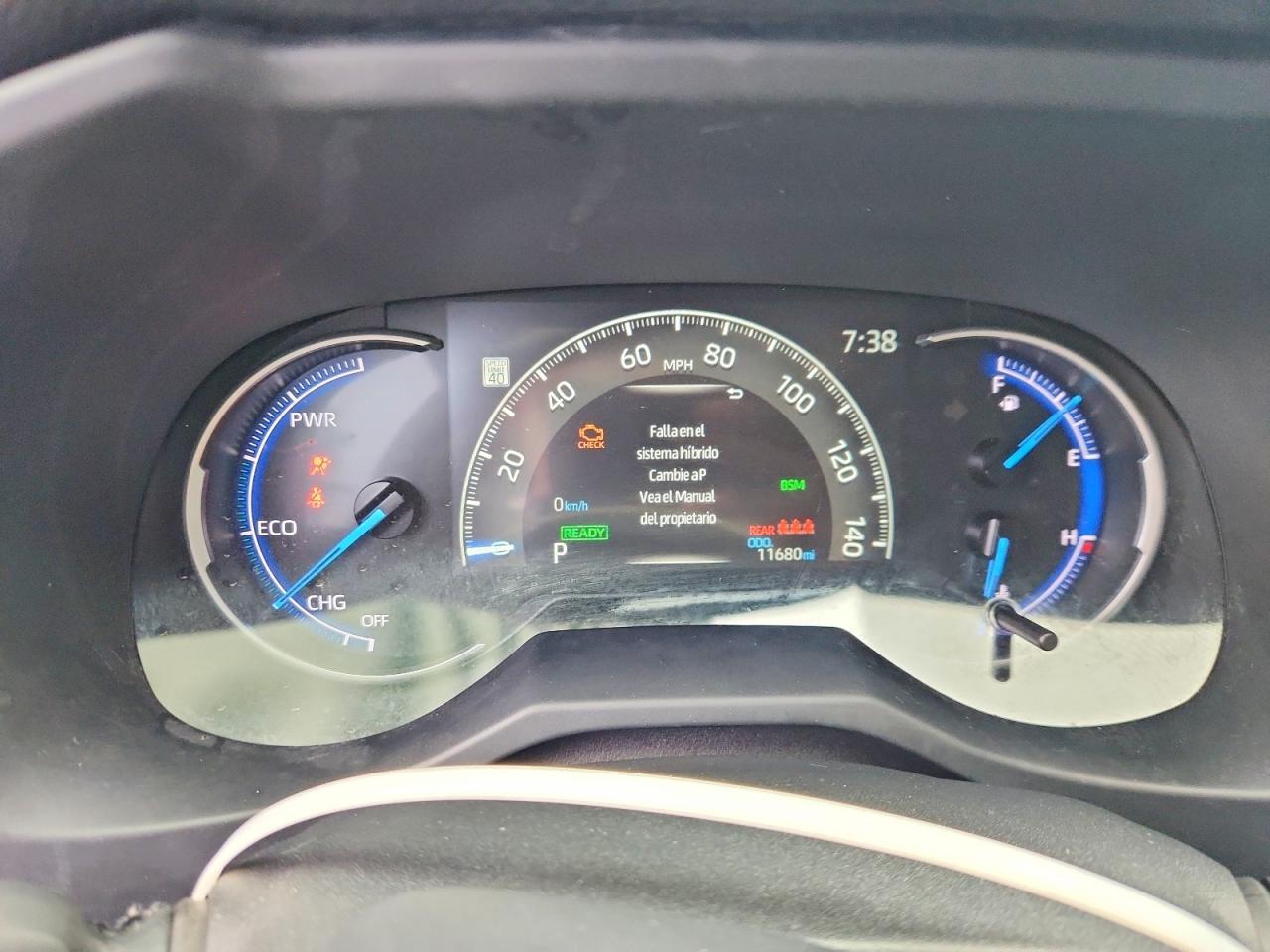 Salvage 2025 Toyota Rav4 Hybrid Xle
