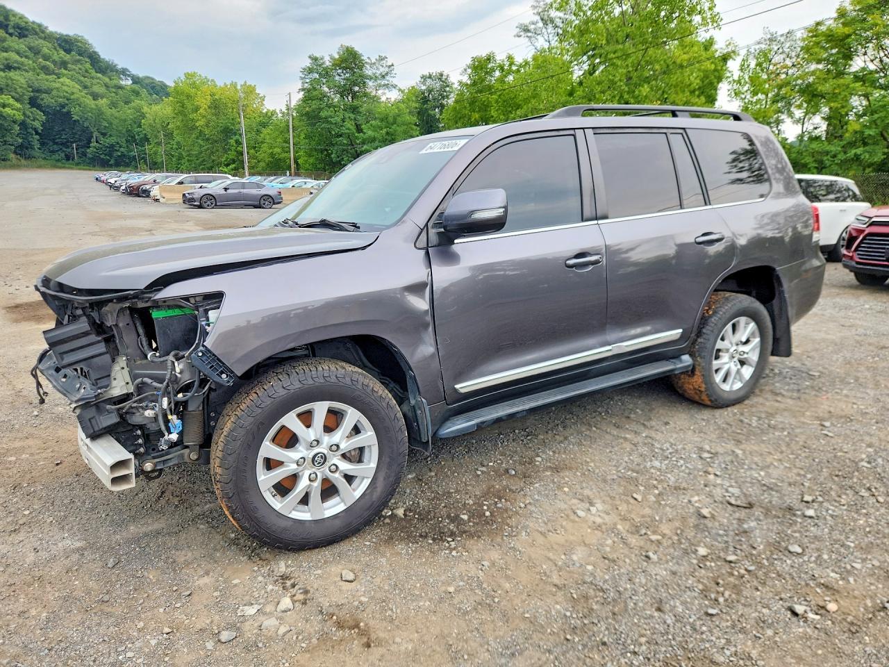 Salvage 2019 Toyota Land Cruiser Vx-r