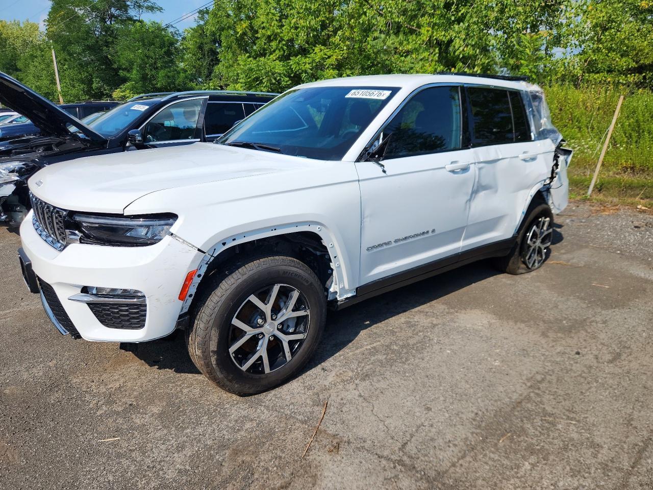 Salvage 2025 Jeep Grand Cherokee Limited