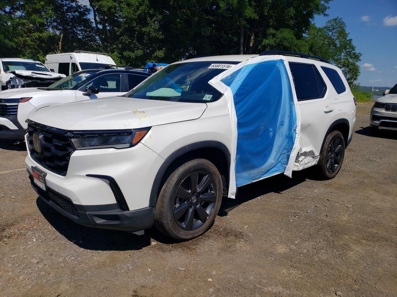 Salvage 2025 Honda Pilot Sport