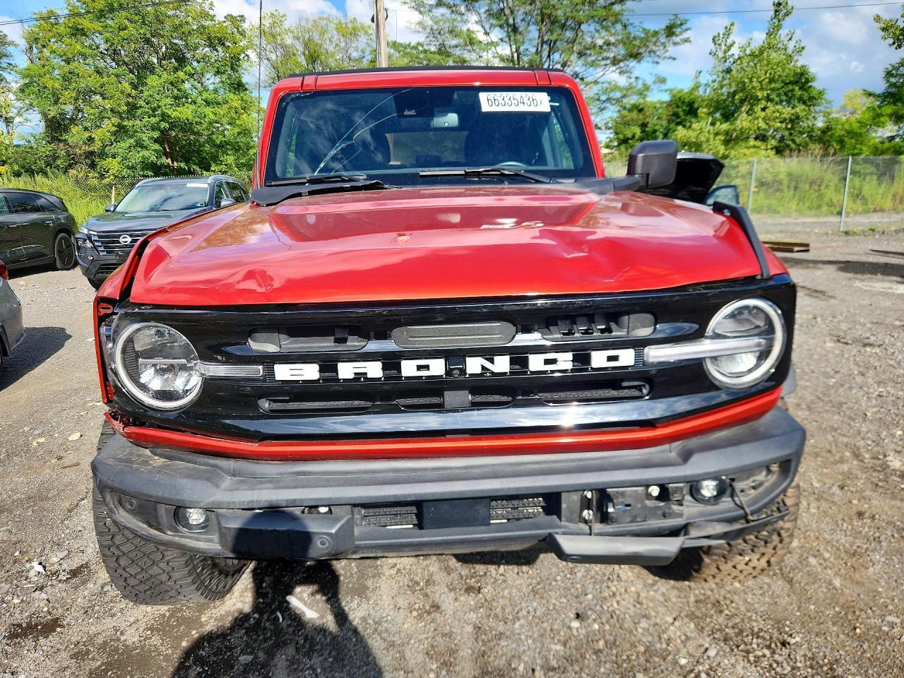 Salvage 2023 Ford Bronco Wildtrak