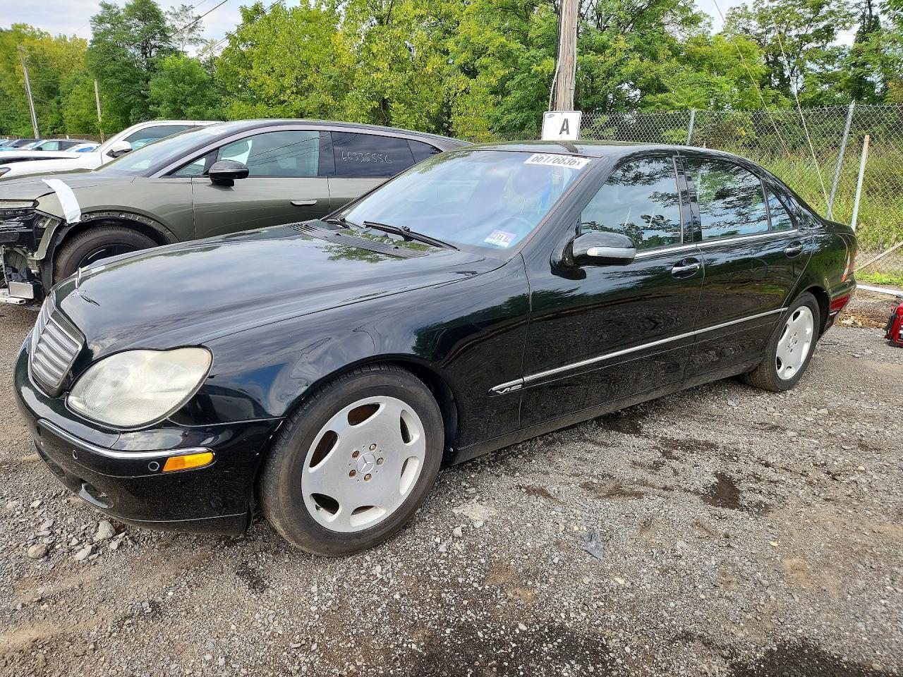 Salvage 2002 Mercedes-benz S600 