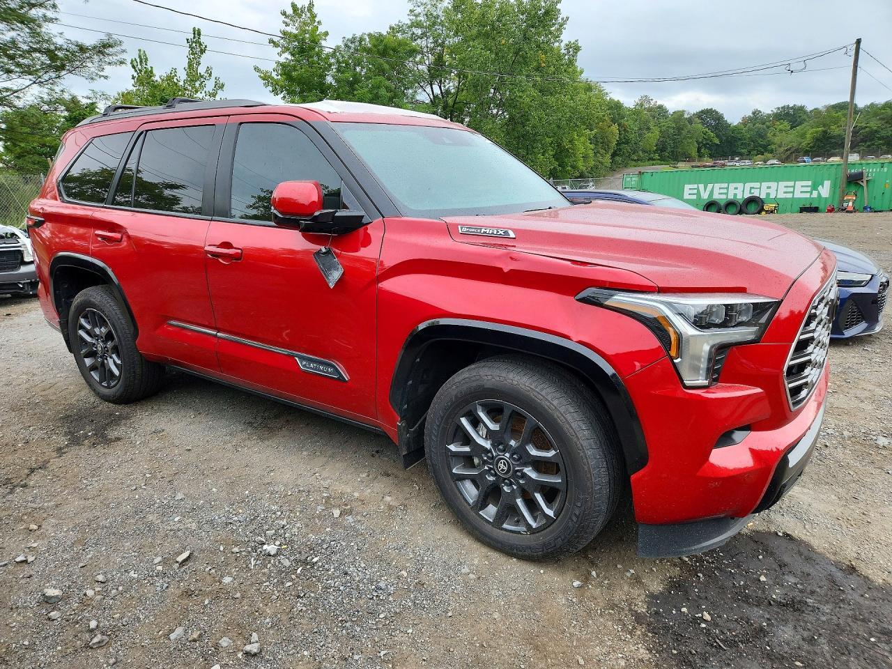 Salvage 2025 Toyota Sequoia Platinum