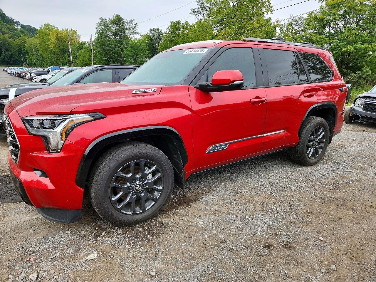 Salvage 2025 Toyota Sequoia Platinum