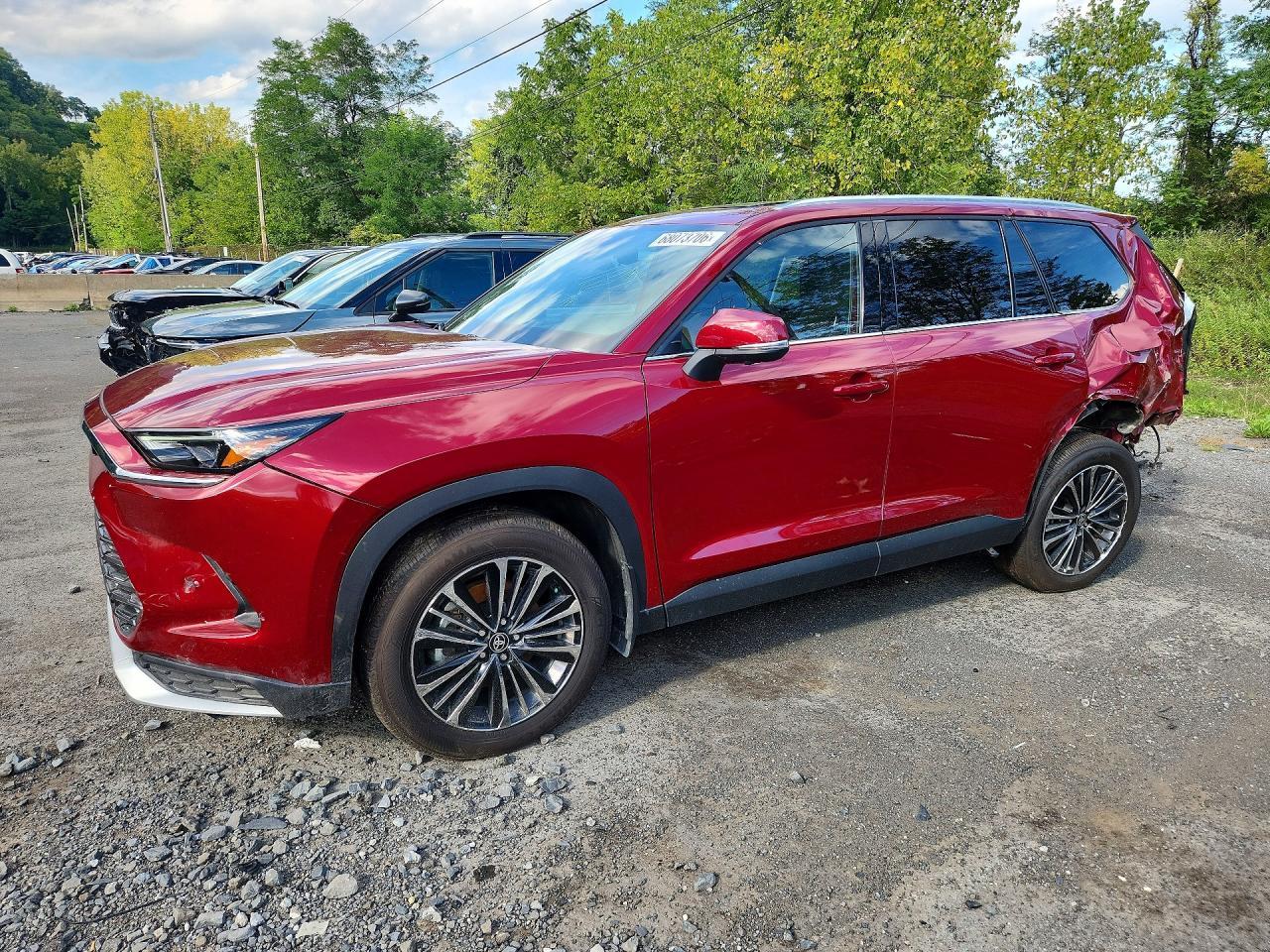 Salvage 2026 Toyota Grand Highlander Hybrid Max Platinum