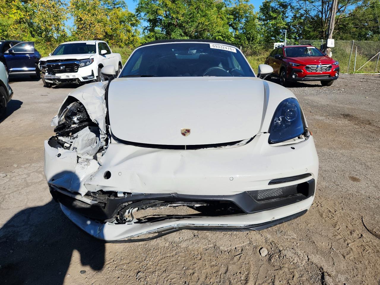 Salvage 2025 Porsche Boxster Gts