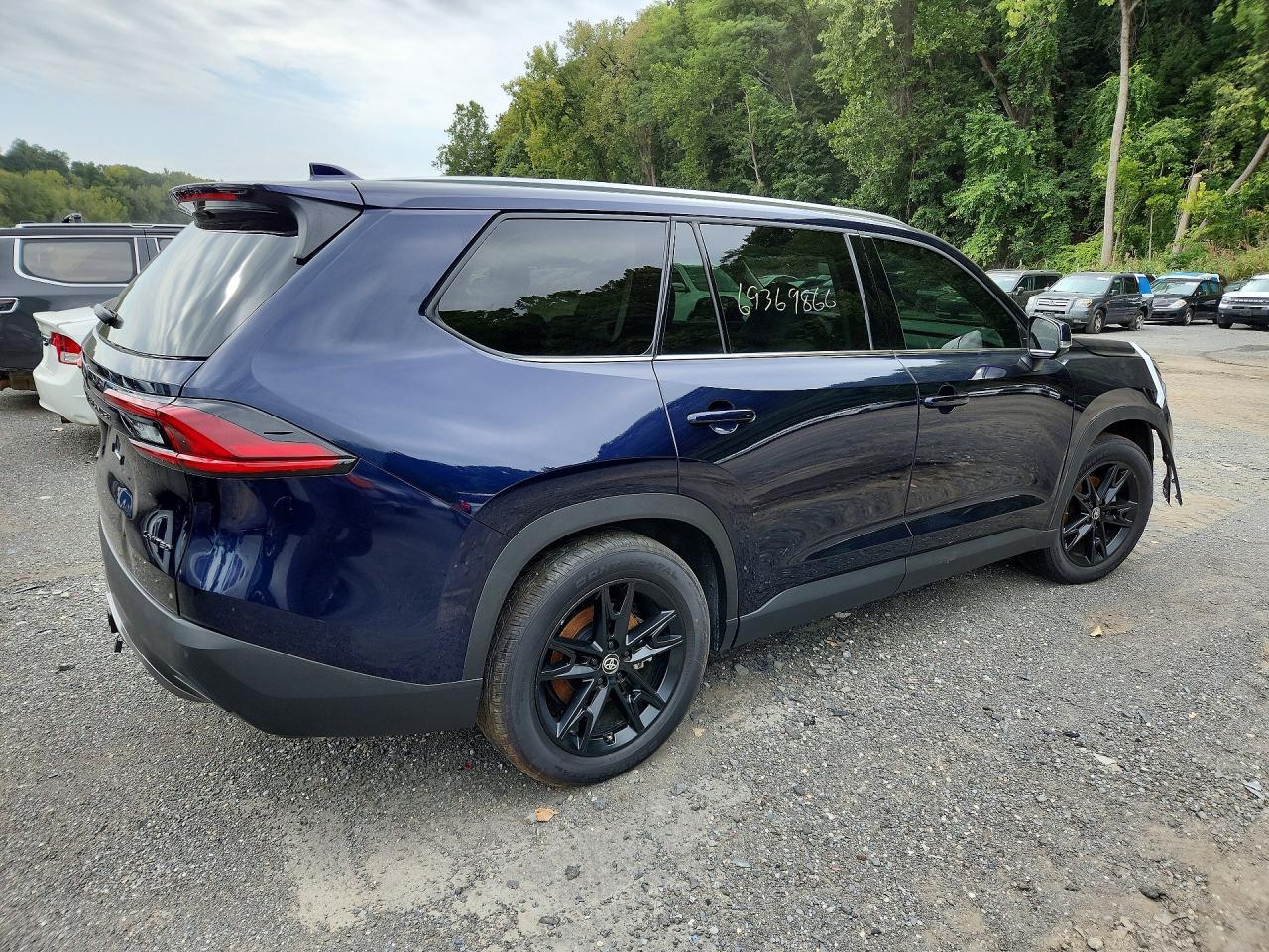 Salvage 2025 Toyota Grand Highlander Hybrid Limited