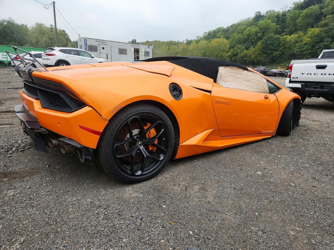 Salvage 2017 Lamborghini Huracan 