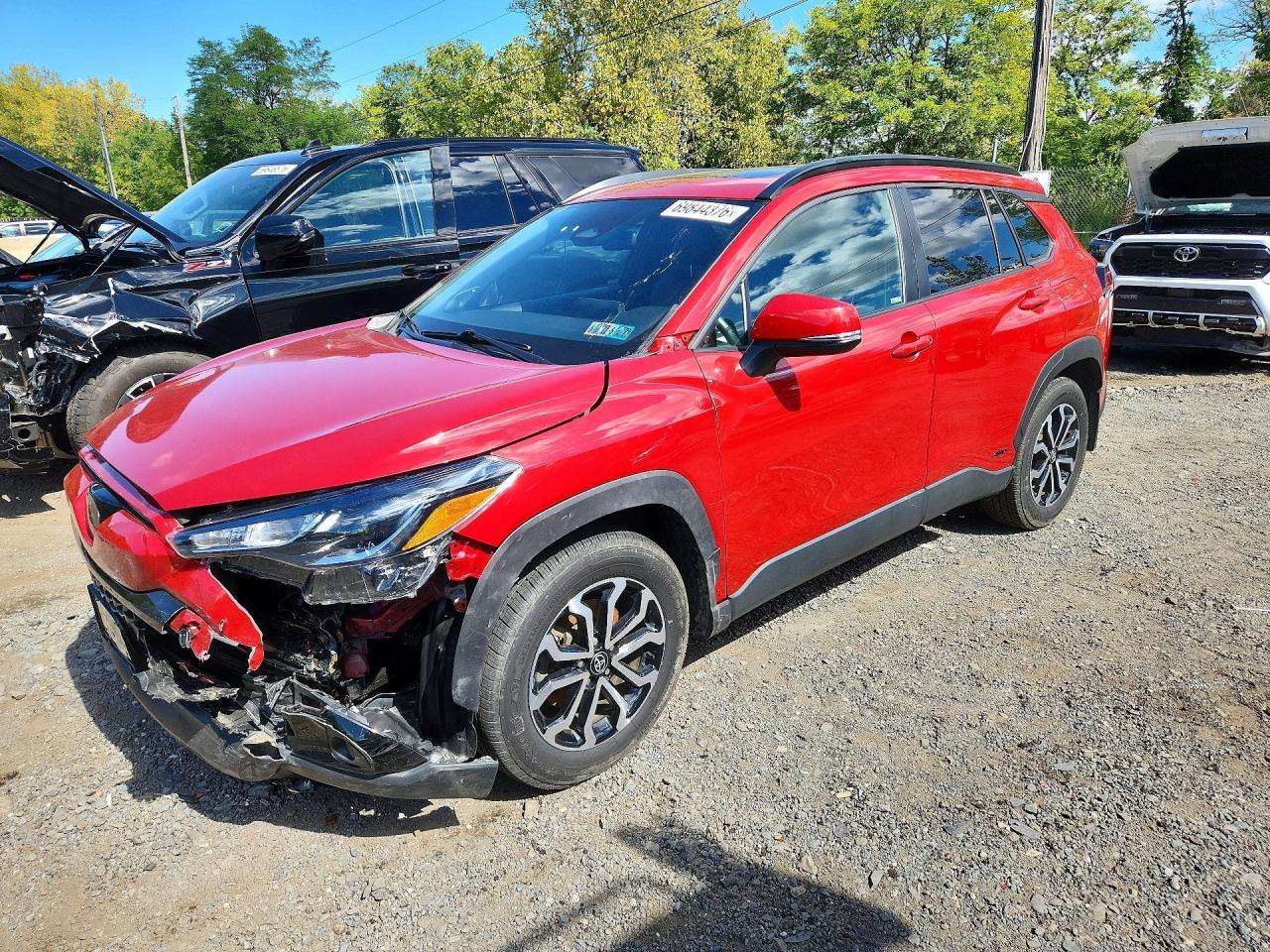 Salvage 2024 Toyota Corolla Cross Hybrid Se