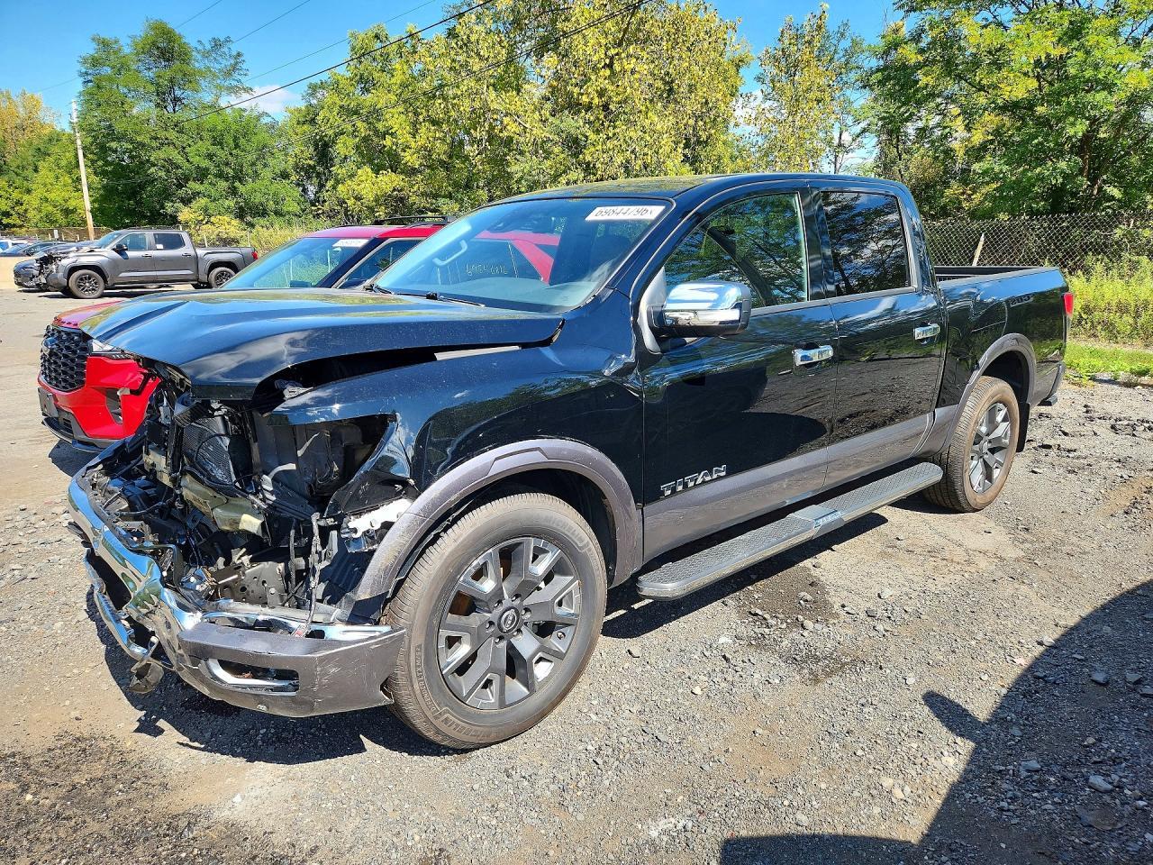 Salvage 2024 Nissan Titan Platinum Reserve