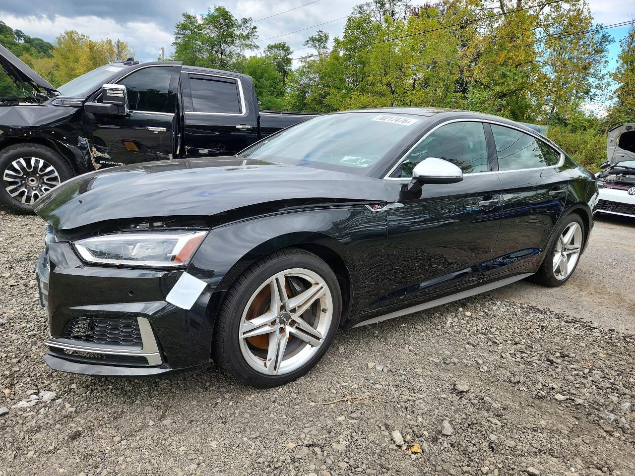 Salvage 2019 Audi S5 Premium Plus