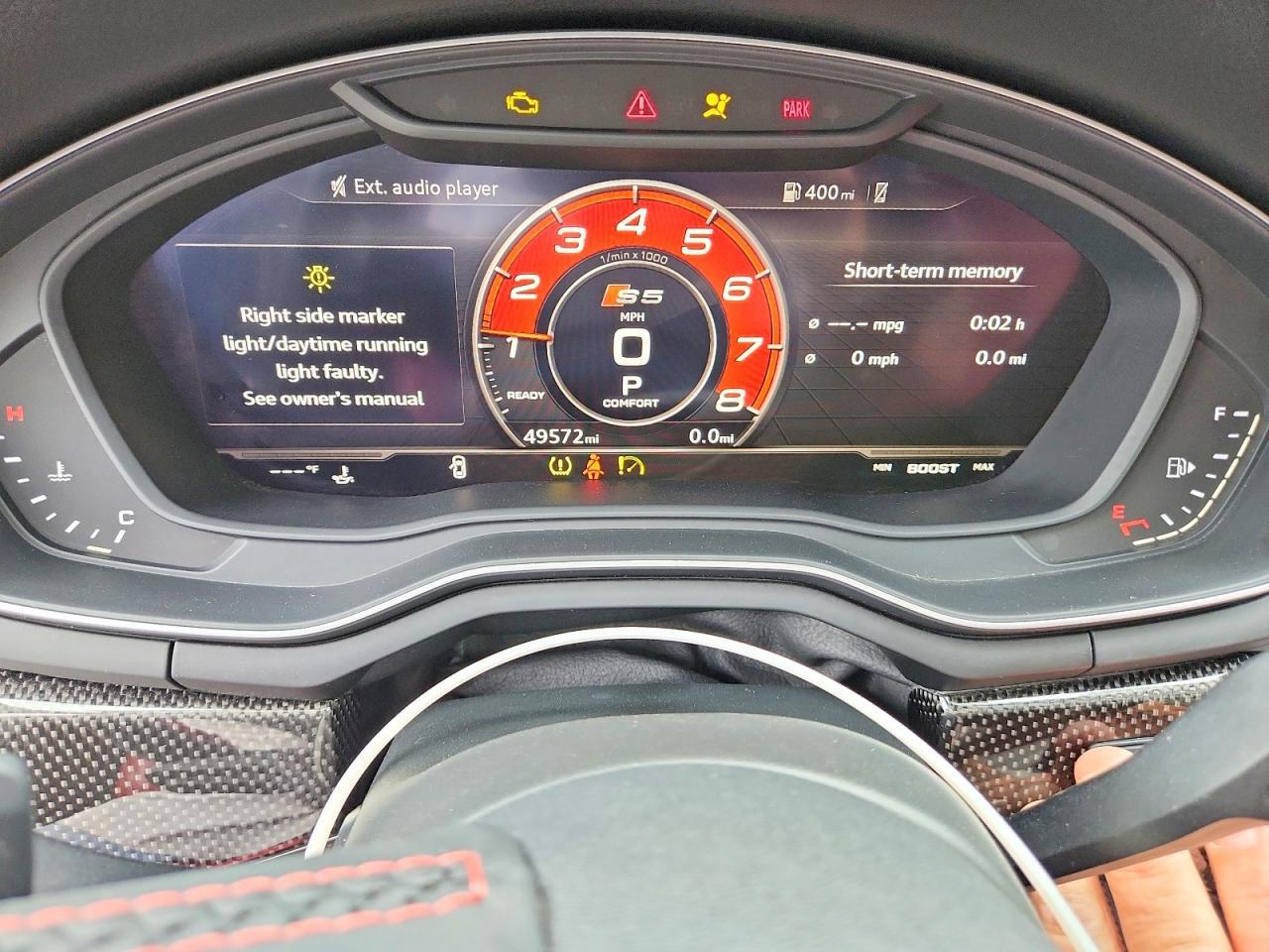 Salvage 2019 Audi S5 Premium Plus