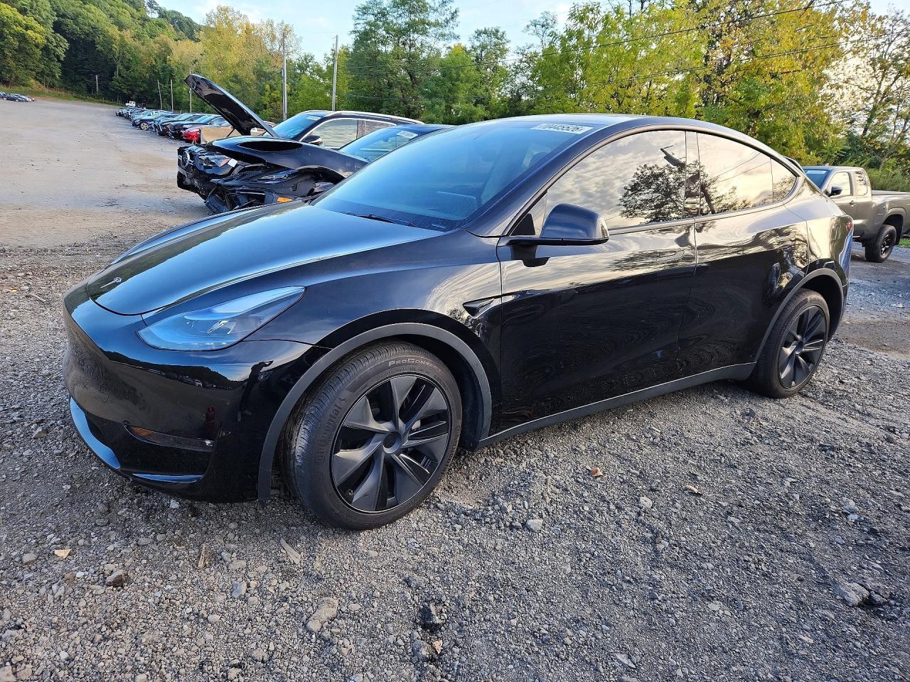 Salvage 2025 Tesla Model Y 