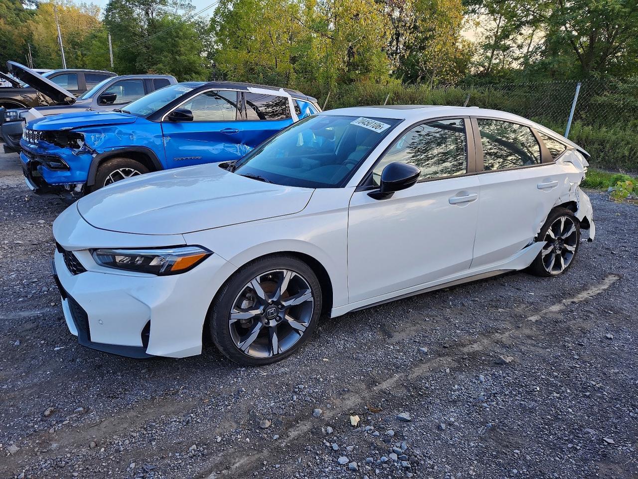 Salvage 2025 Honda Civic Sport Touring
