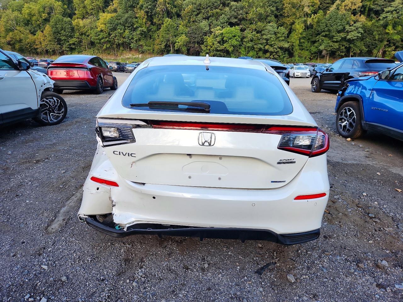 Salvage 2025 Honda Civic Sport Touring