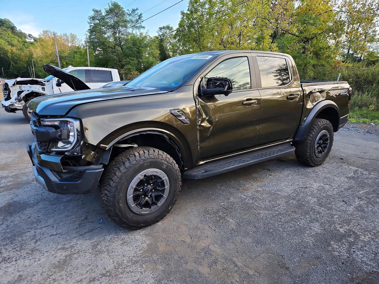 Salvage 2025 Ford Ranger Raptor