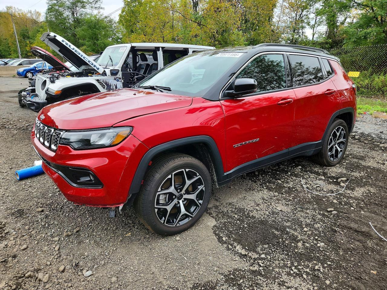 Salvage 2025 Jeep Compass Limited