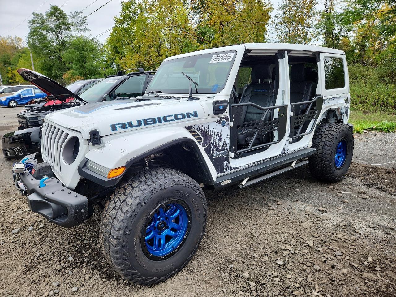 Salvage 2023 Jeep Wrangler Rubicon 4xe