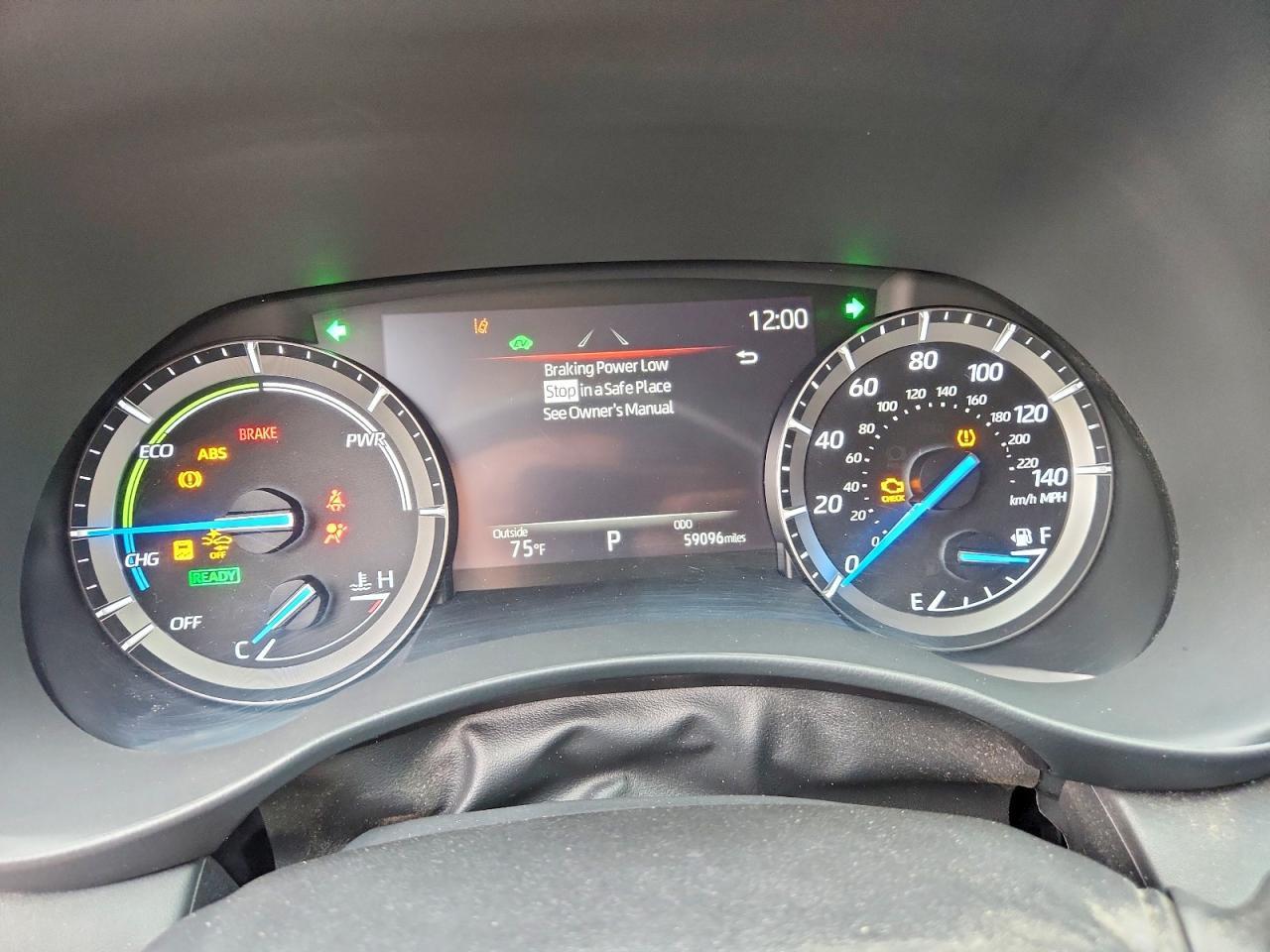 Salvage 2021 Toyota Highlander Hybrid Platinum