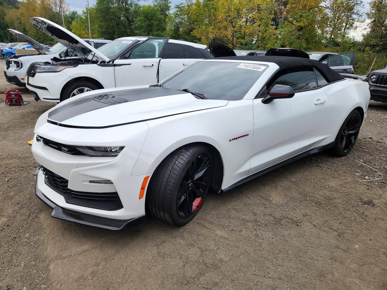 Salvage 2021 Chevrolet Camaro Ss