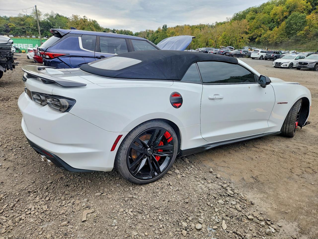 Salvage 2021 Chevrolet Camaro Ss