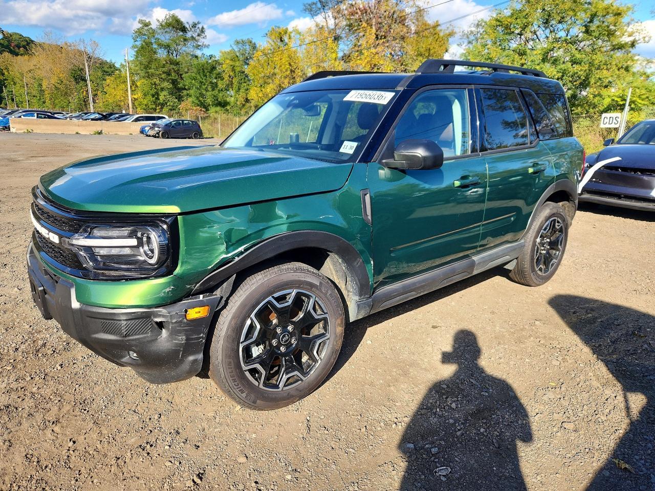 Salvage 2025 Ford Bronco Sport Outer Banks