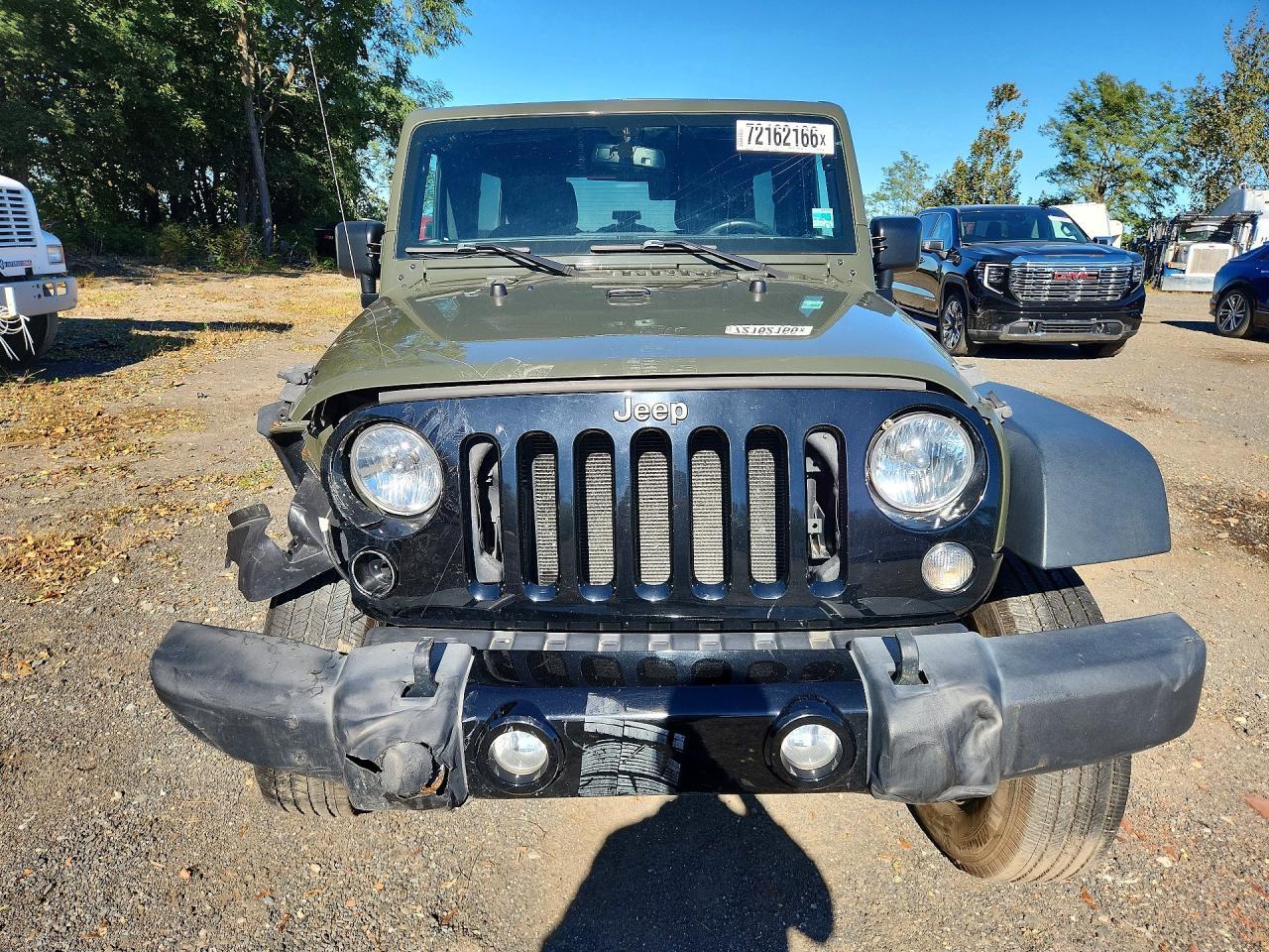 Salvage 2016 Jeep Wrangler Unlimited Sport