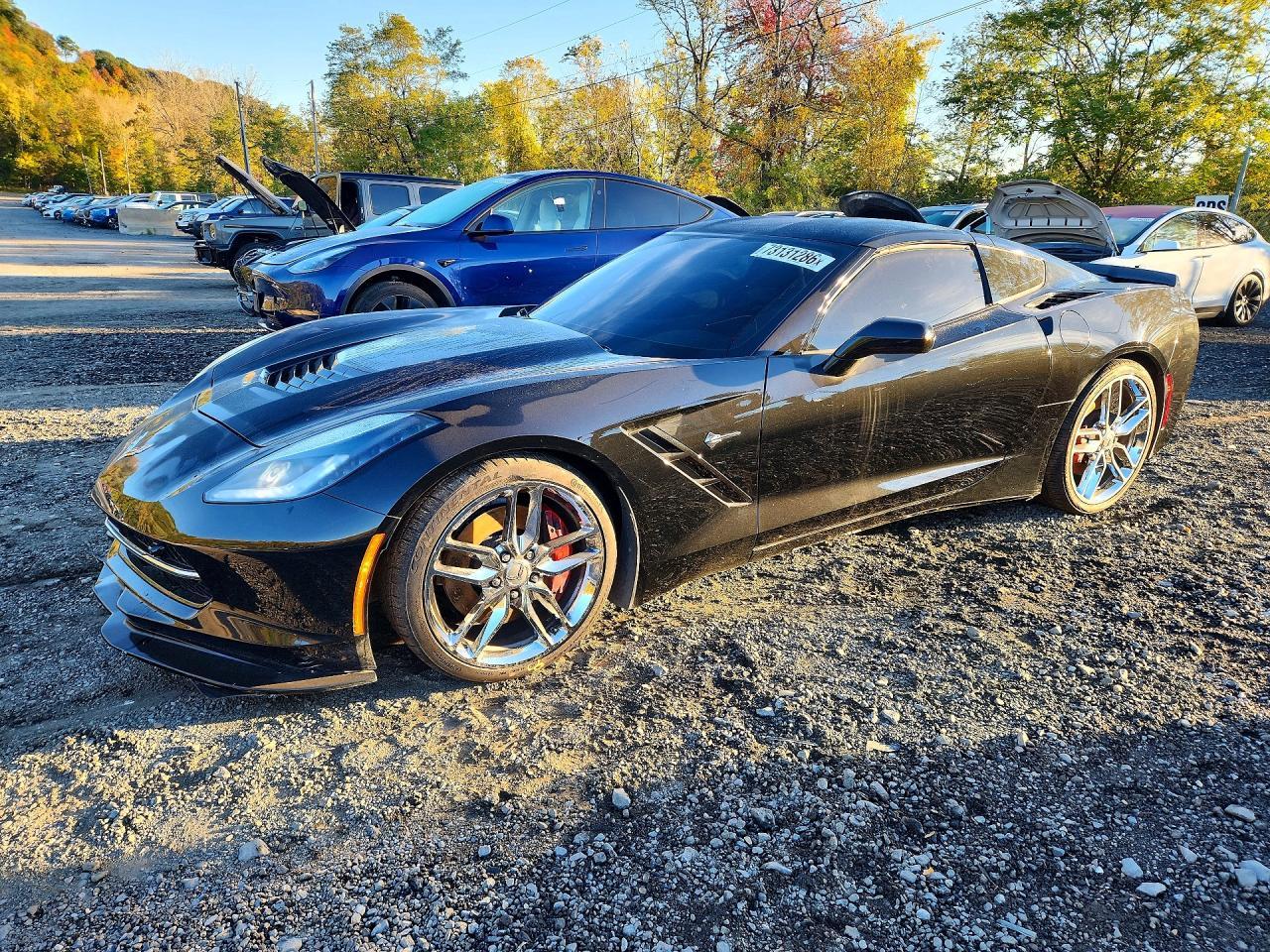 Salvage 2016 Chevrolet Corvette Z51 3lt
