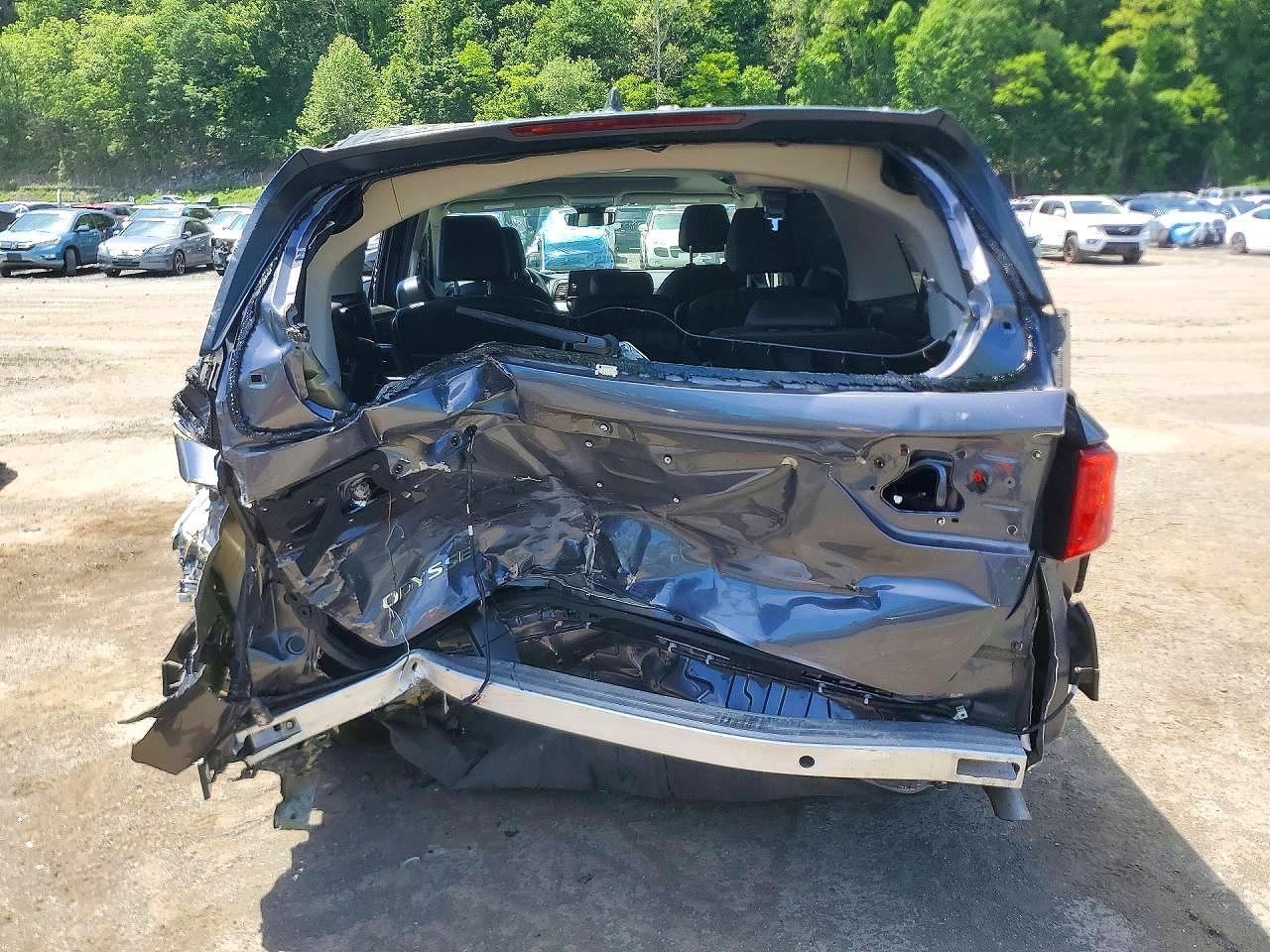 Salvage 2025 Honda Odyssey Exl