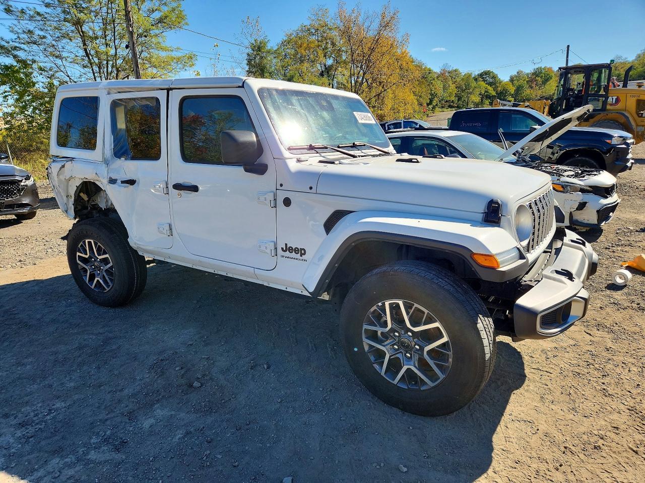 Salvage 2025 Jeep Wrangler Sahara