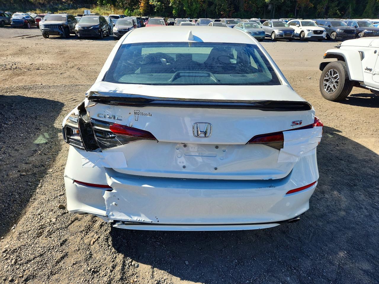 Salvage 2025 Honda Civic Si