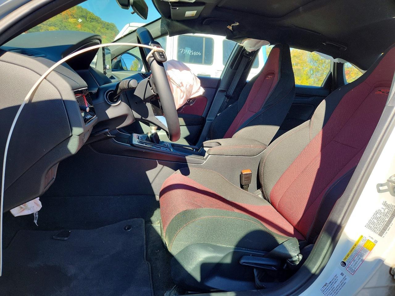 Salvage 2025 Honda Civic Si