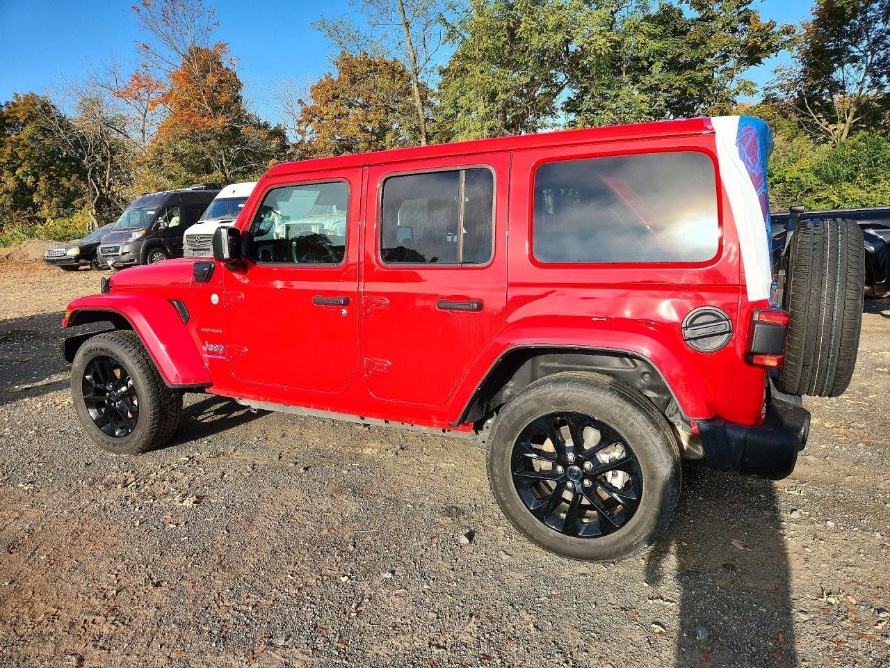 Salvage 2024 Jeep Wrangler Sahara 4xe