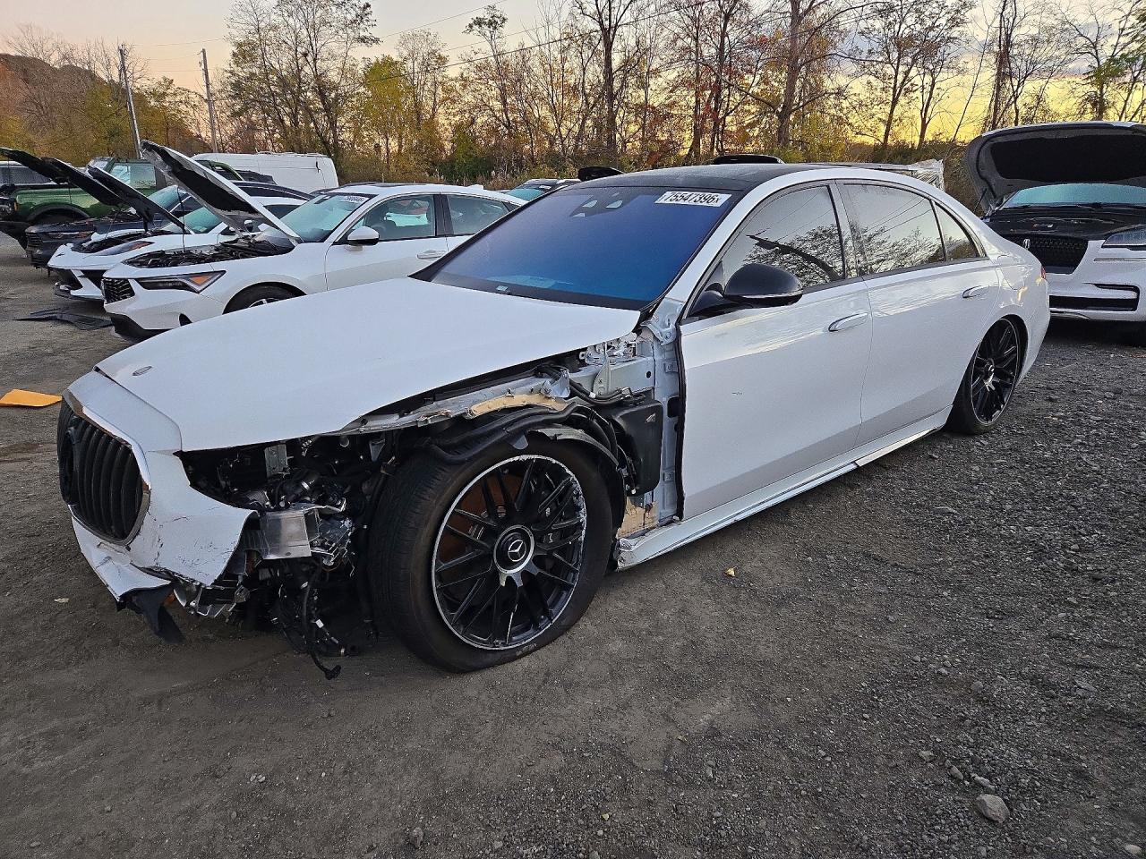 Salvage 2024 Mercedes Benz S 63 E Performance