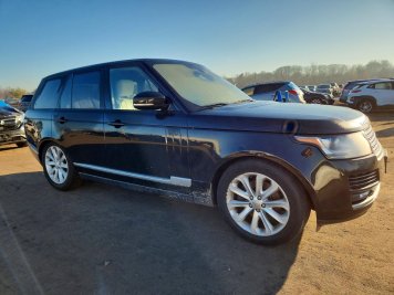 2014 land-rover range-rover HSE in Black - Front Three-Quarter View - BidGoDrive Inventory