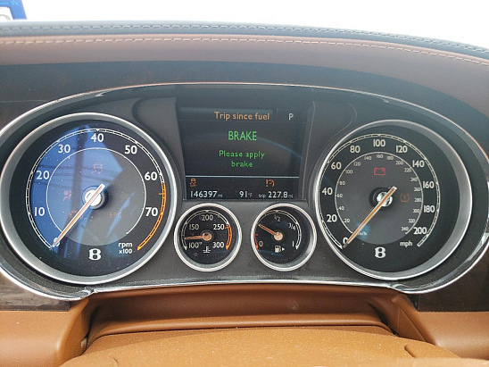 Salvage 2013 Bentley Continental Gtc Turbo
