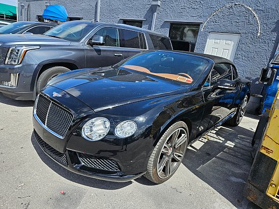 Salvage 2013 Bentley Continental Gt