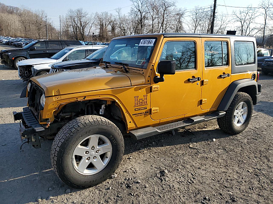 Salvage 2014 Jeep Wrangler Unlimited Sport