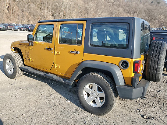 Salvage 2014 Jeep Wrangler Unlimited Sport