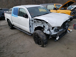 Salvage 2023 Toyota Tacoma  - White PickUp - Front Three-Quarter View