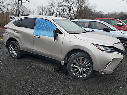 Salvage 2021 Toyota Venza LIMITED - Beige Wagon - Front Three-Quarter View